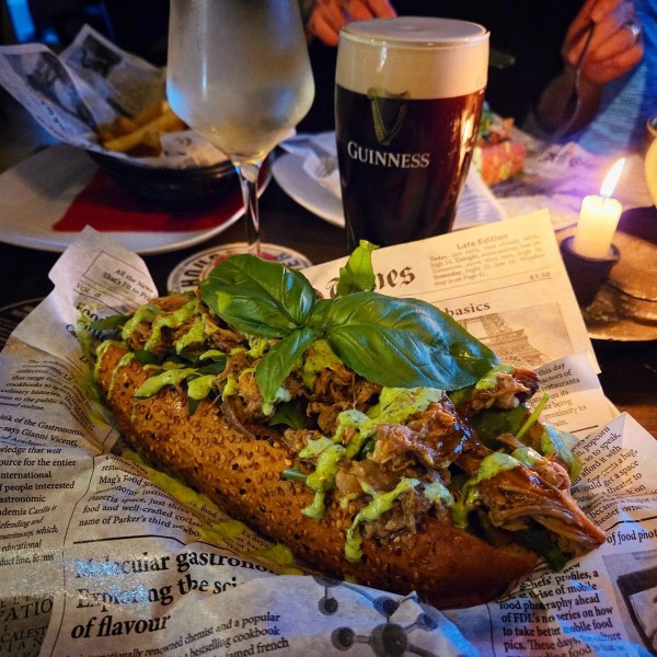 Pulled Lamb Roll