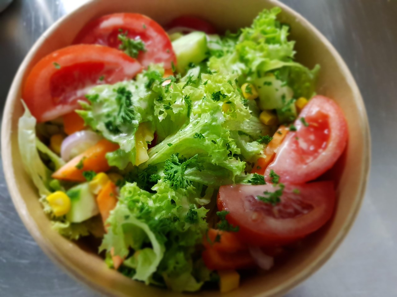 Großer gemischter Salat | Essen | The Corner House